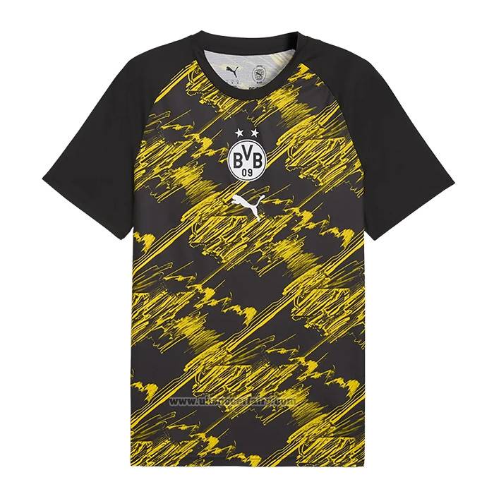 Pre-Match Shirt Borussia Dortmund 2026-2027 Black Yellow